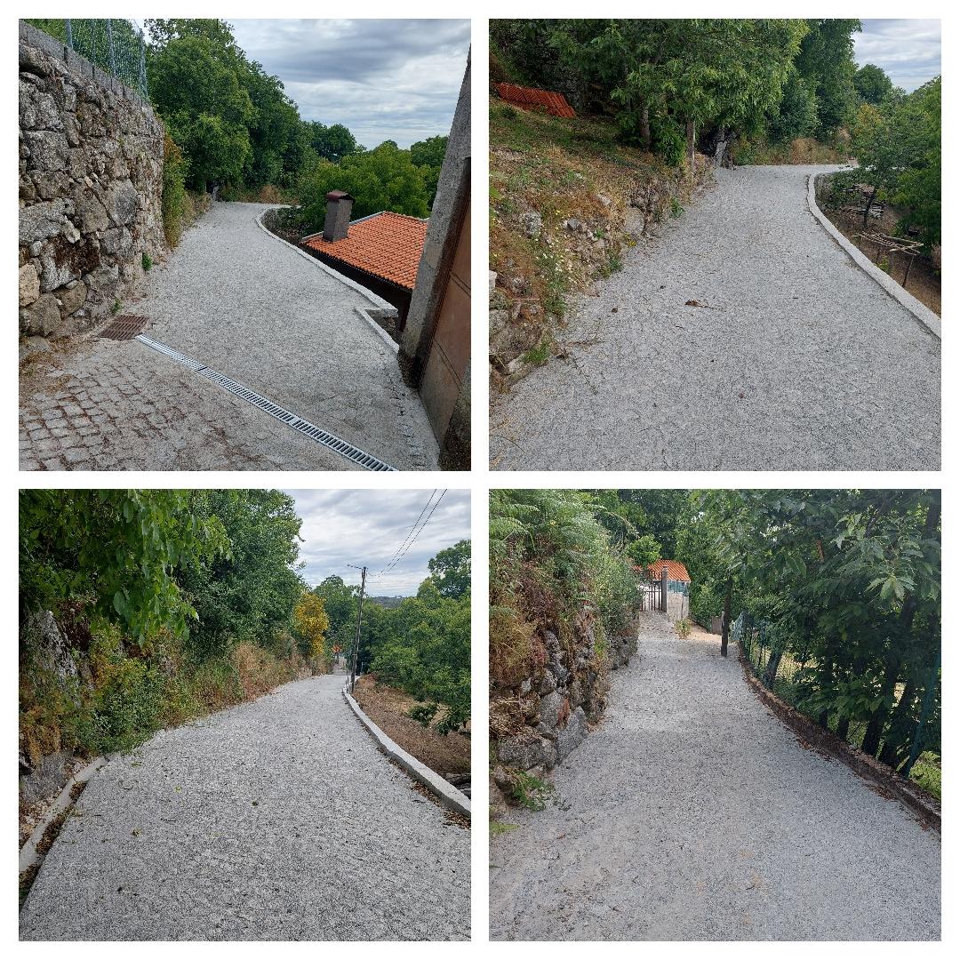 Calcetamento de parte da Rua de Carneiro Matança